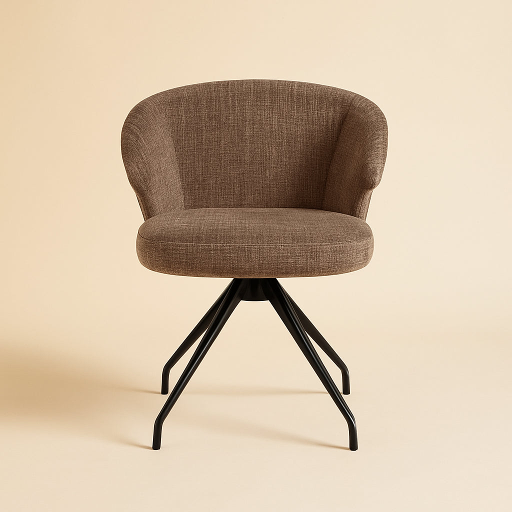 Eetkamerstoel Milly Niagara Stone Swivel
