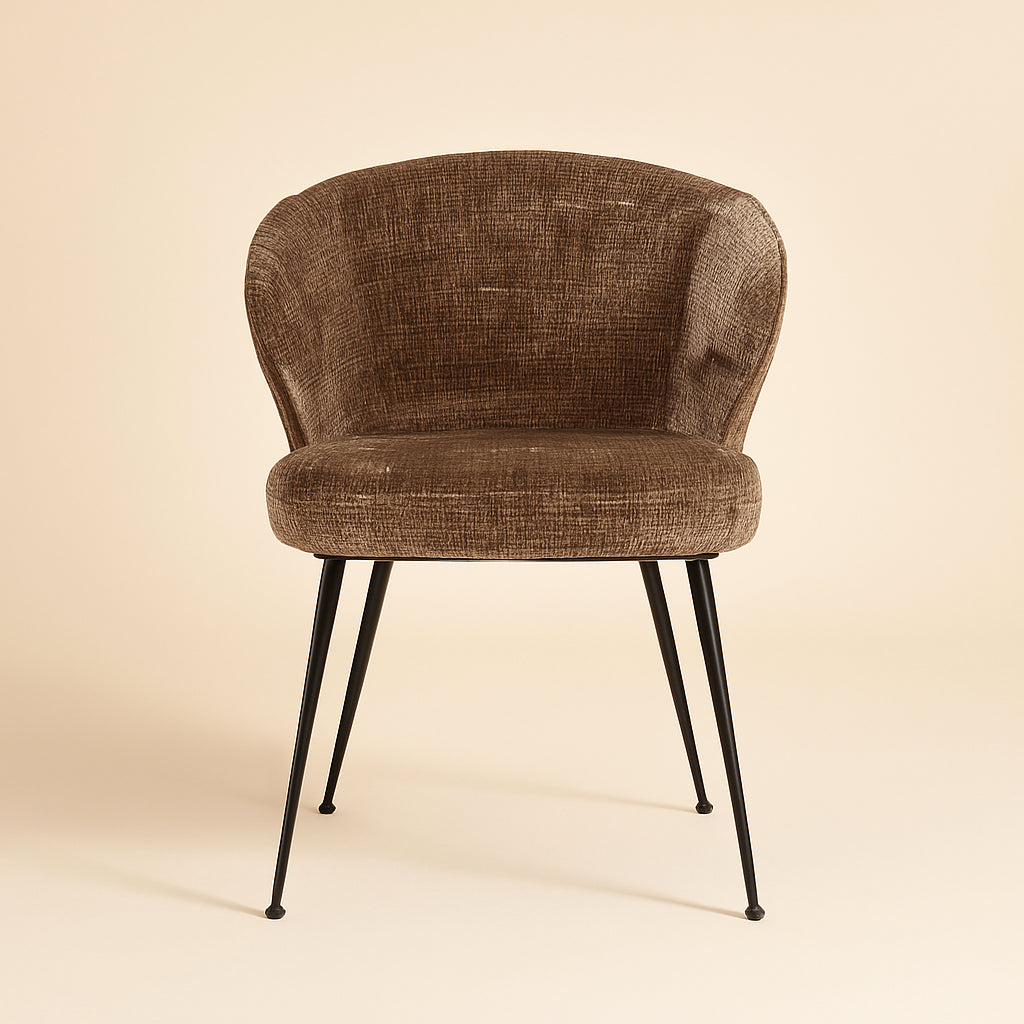 Eetkamerstoel Xandra Niagara Stone Fire Retardant