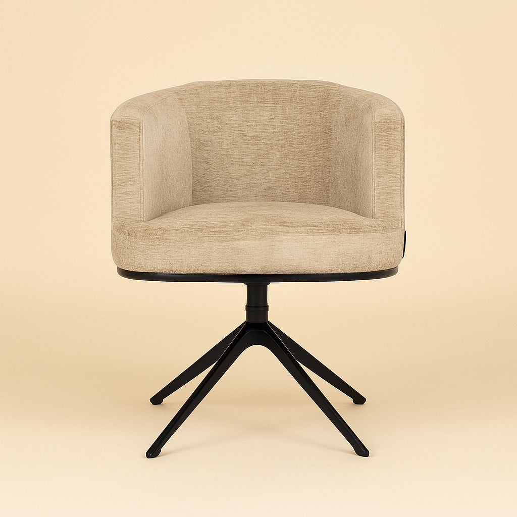 Eetkamerstoel Cheyenne Desert Fusion Swivel Fire Retardant