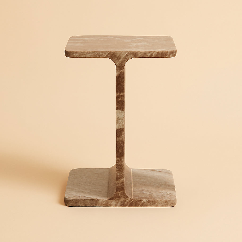 End table Benson Blush beige