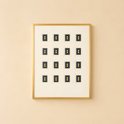 Wall Art Bear Black/gold