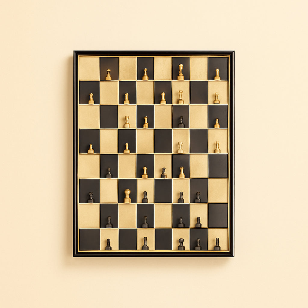 Wall Art Nala Black/gold