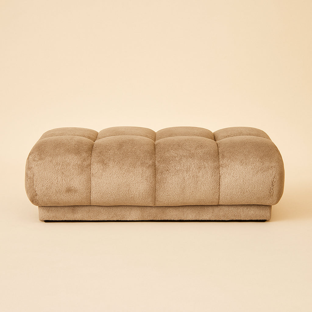 Poef & Voetenbank Noah sheep natural