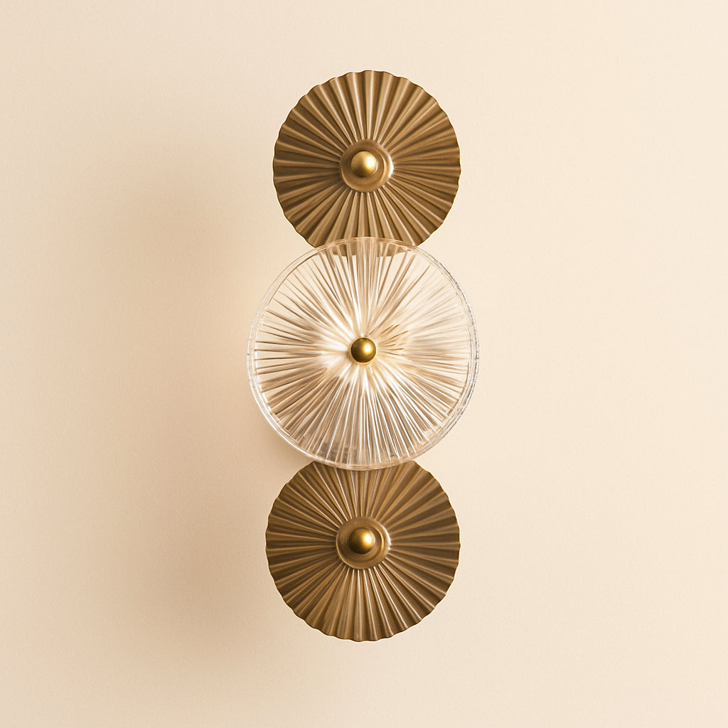 Wandlamp Aidan Brushed Gold