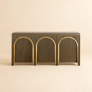 Dressoir Les Arcs Brushed Gold