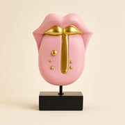 Decoratief Object Tongue Pink