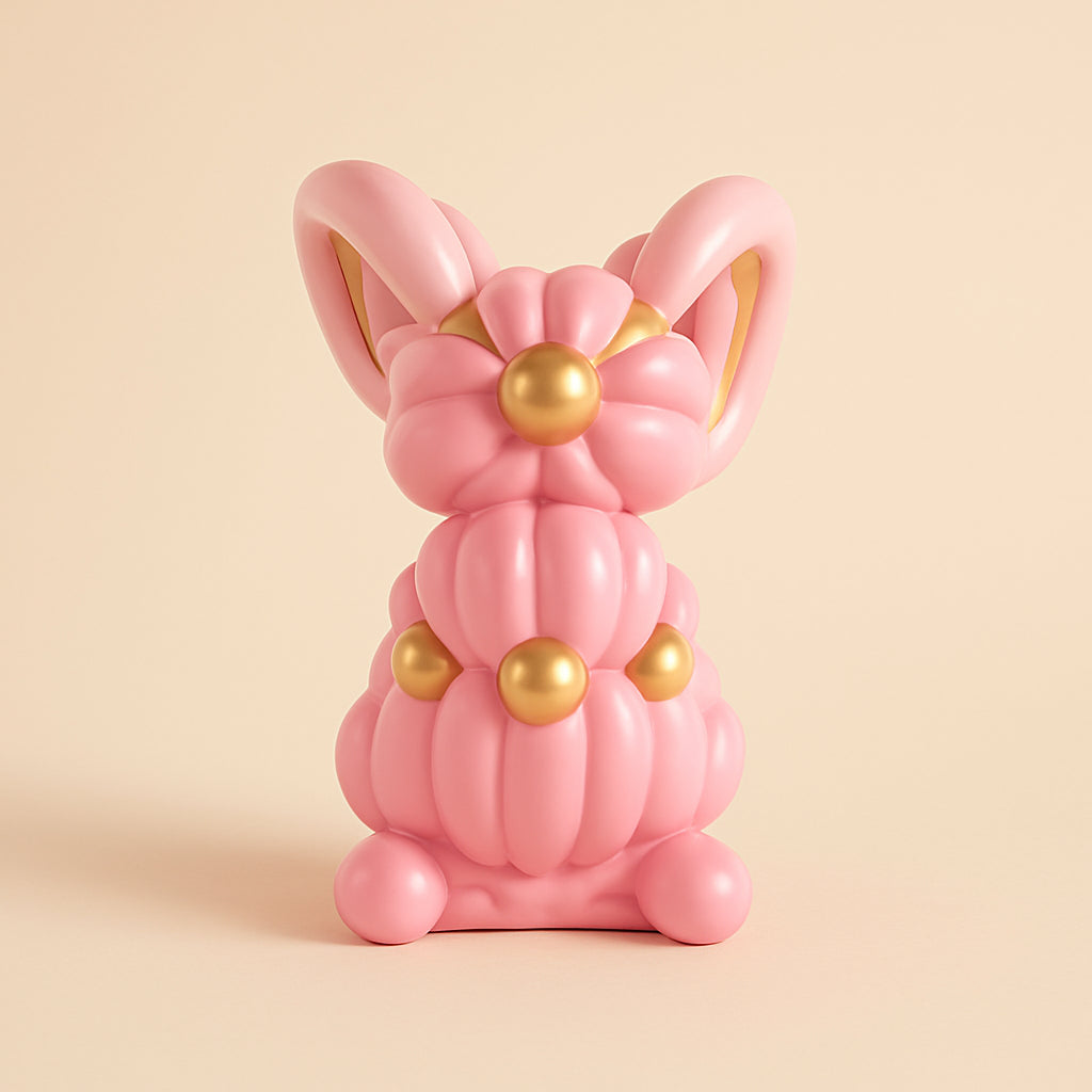 Decoratief Object Rabbit Pink