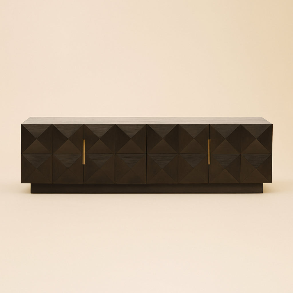 Tv-meubel Claremont Brown