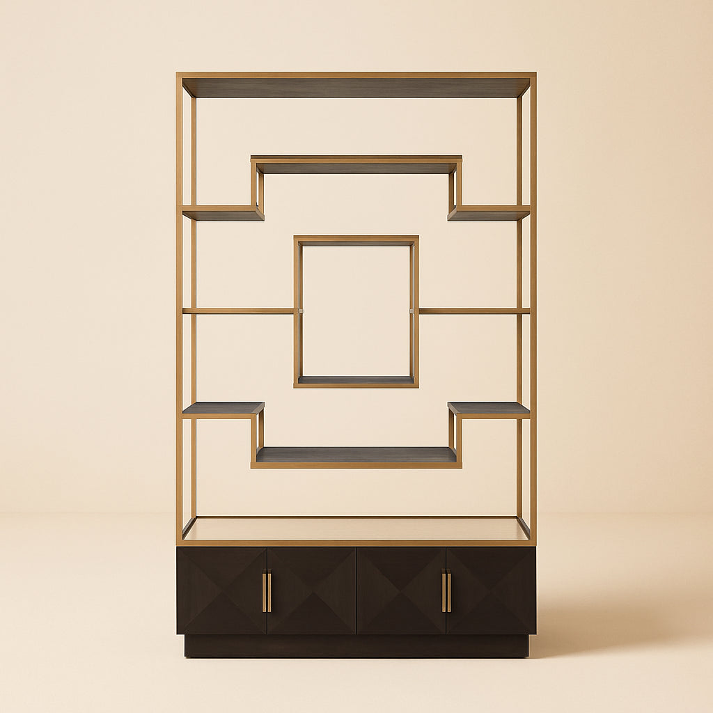 Wandkast Claremont Brown