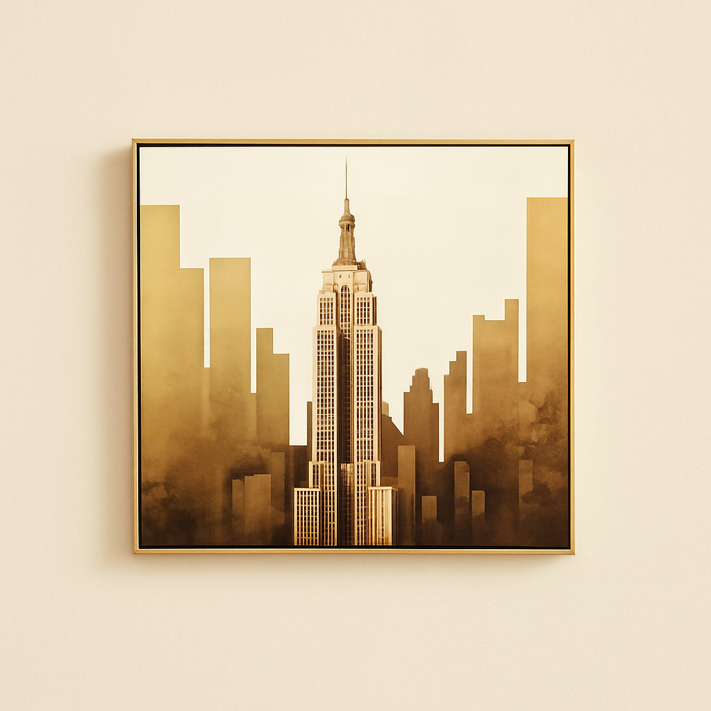 Wall Art Empire Gold