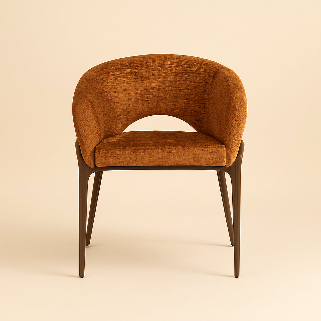 Eetkamerstoel Kenzi Cognac Fusion