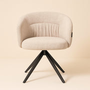 Eetkamerstoel Olivia Natural Miami Swivel