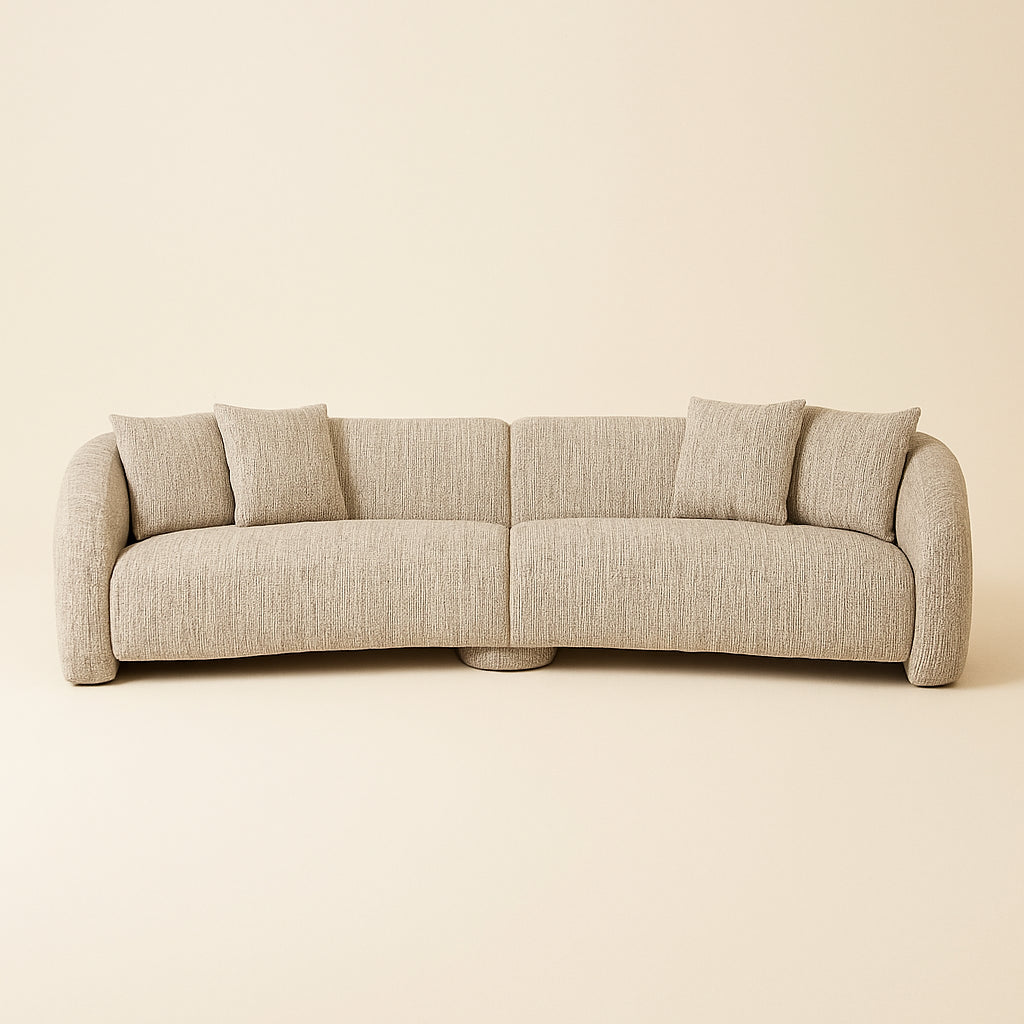 Richmond Interiors Bank Milania Trendy Nature — organisch design, luxe woonkamer