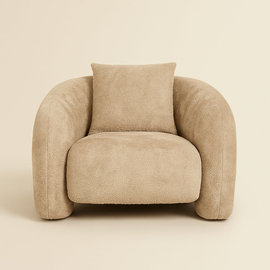 Lounge stoel Milania lovely beige