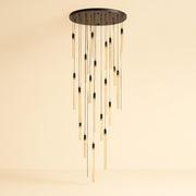 Hanglamp Crosley Black/gold