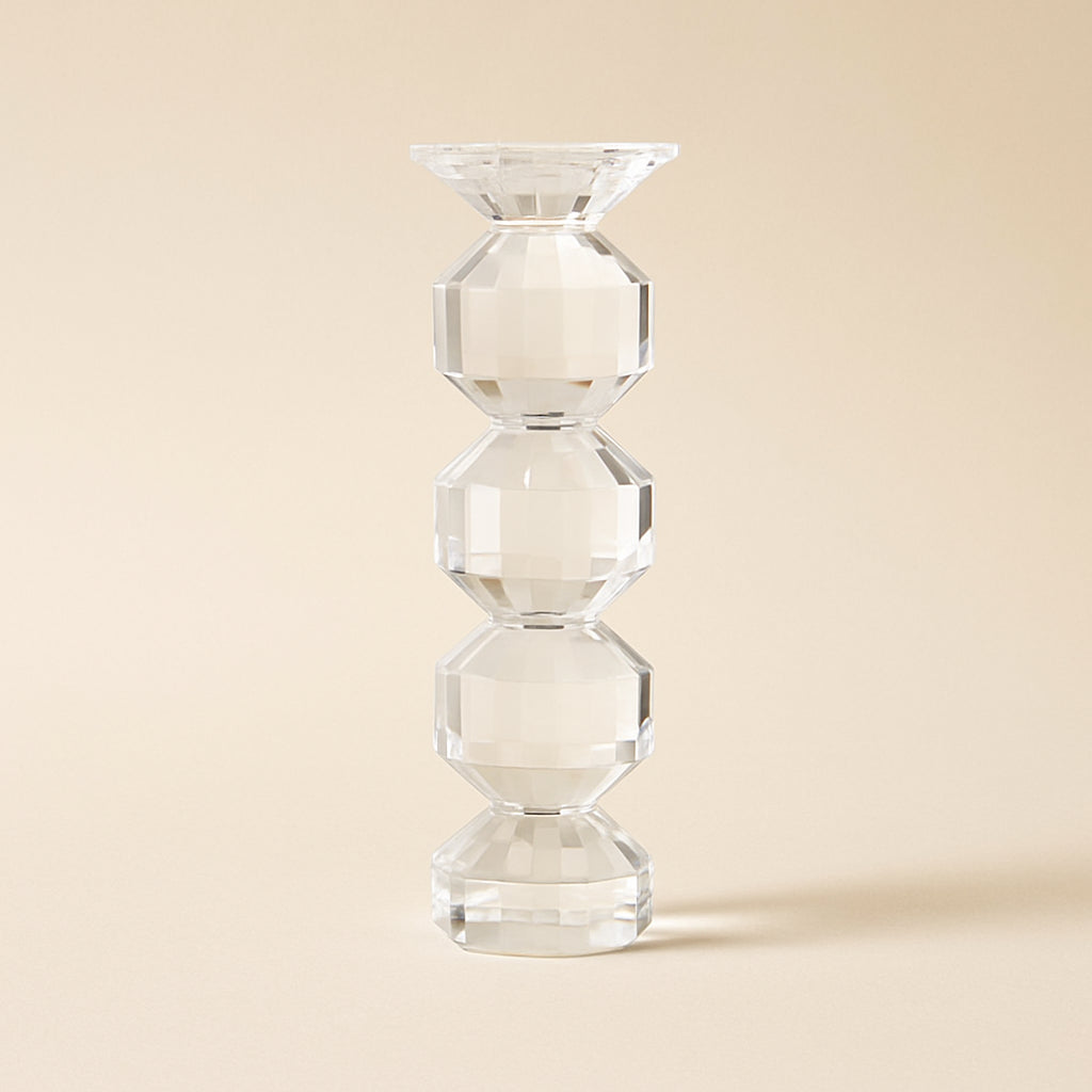 Kandelaar Safia Clear Transparent Large