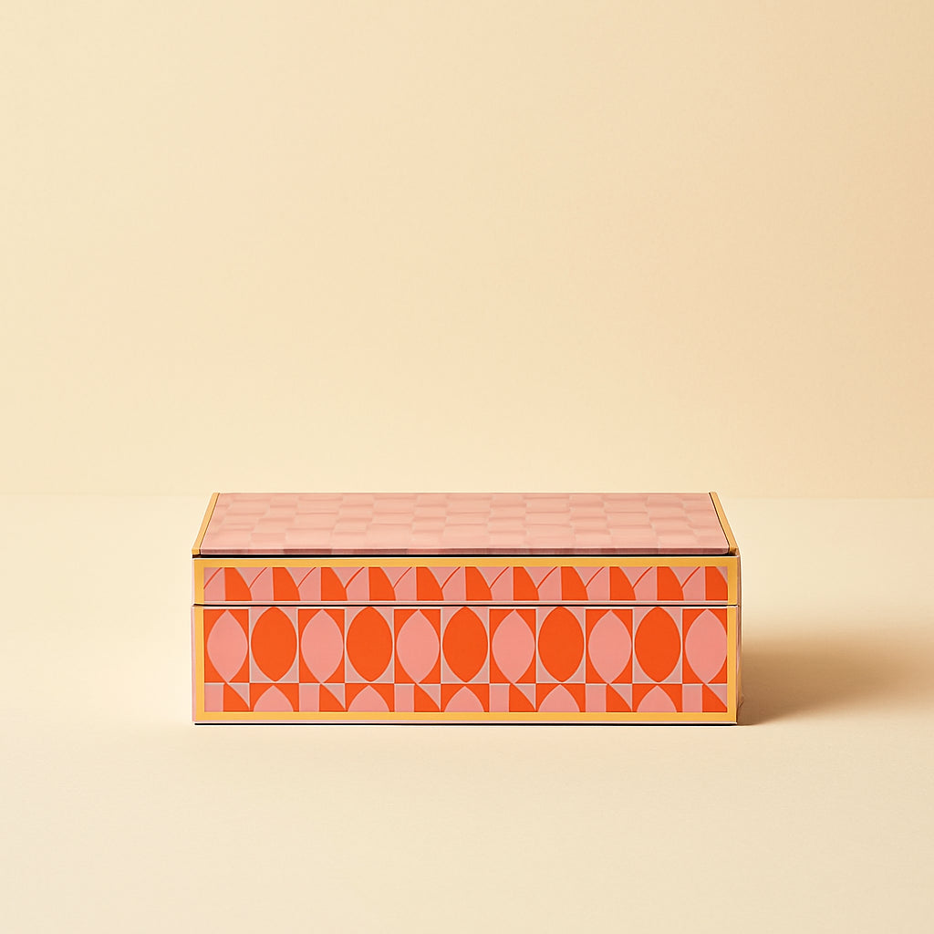 Opbergdoos Abba Pink Large