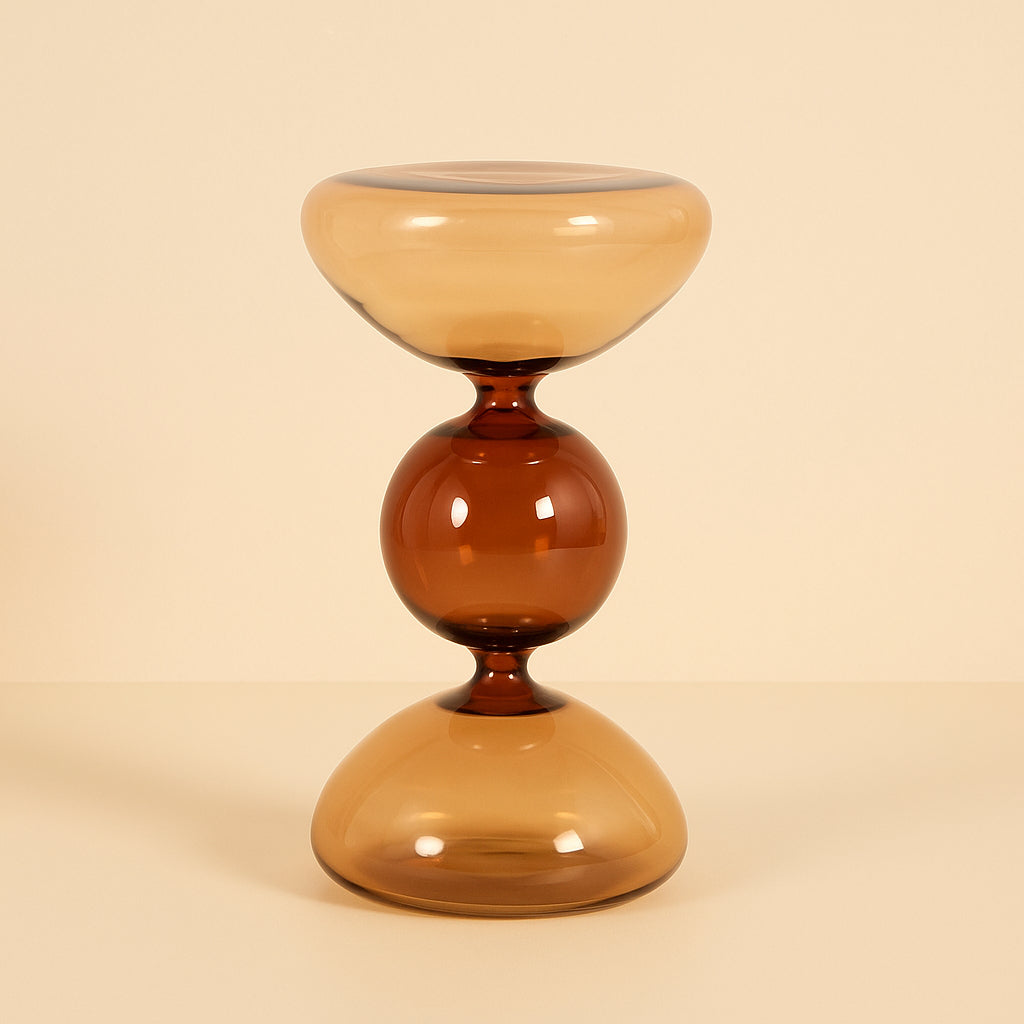 Decoratief Object Elba Brown Hourglass Small