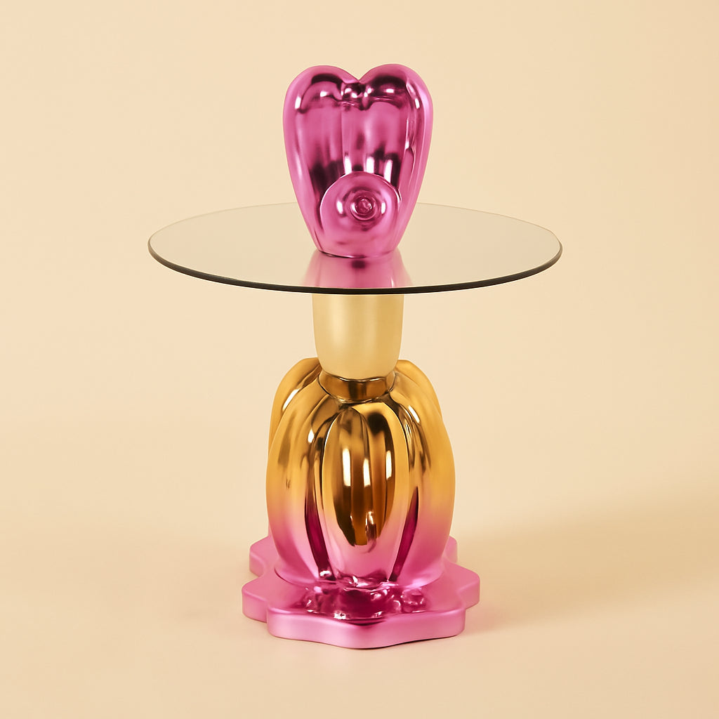 Bijzettafel Usha Pink