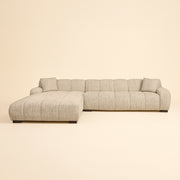 Bank Hazel Trendy Nature 3-seater + Lounge Left