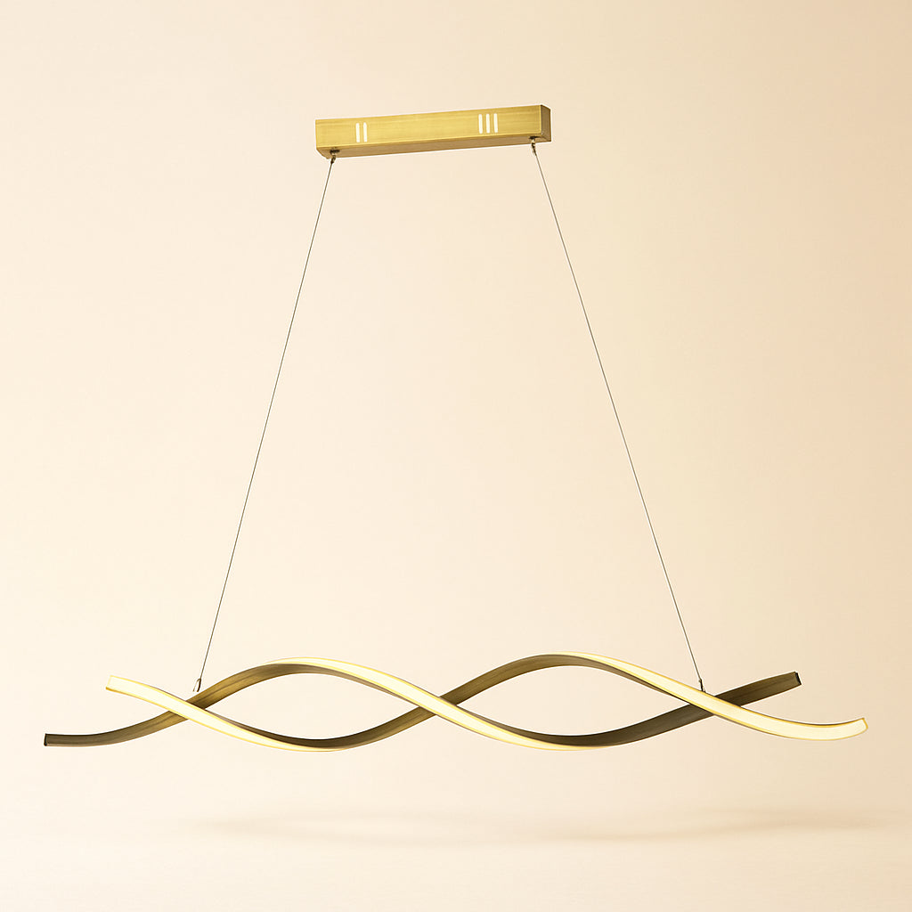 Hanglamp Lorine Brushed Gold
