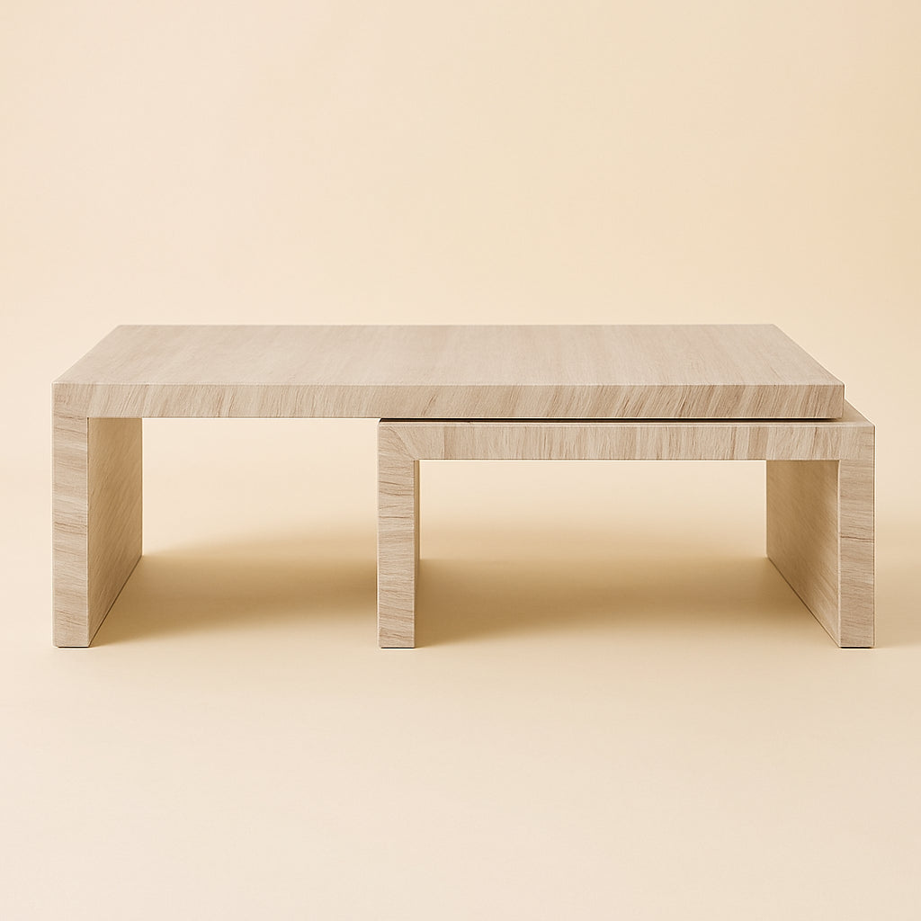 Salontafel Novaz Sand (set Of 2)