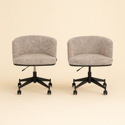 Eetkamerstoel Rochenne Trendy Nature Swivel On Wheels