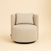 Outdoor Eetkamerstoel Marlin Beige Swivel