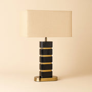 Tafellamp Levina Black/gold