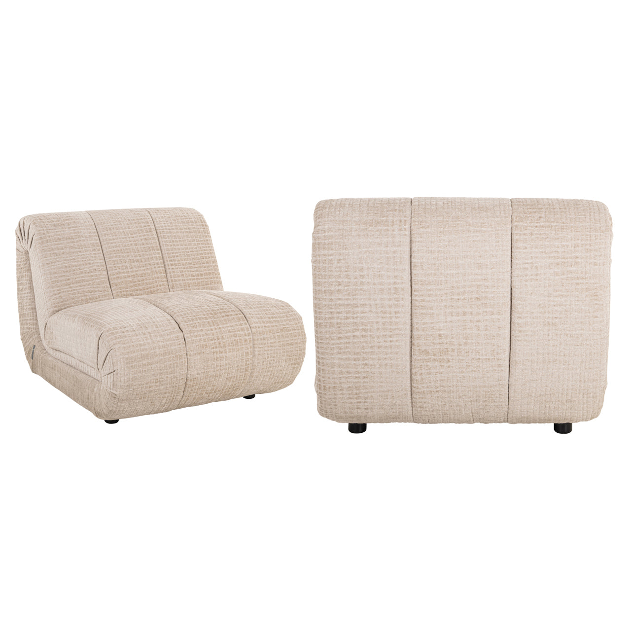 Lounge Stoel Kyli Jasper Cream