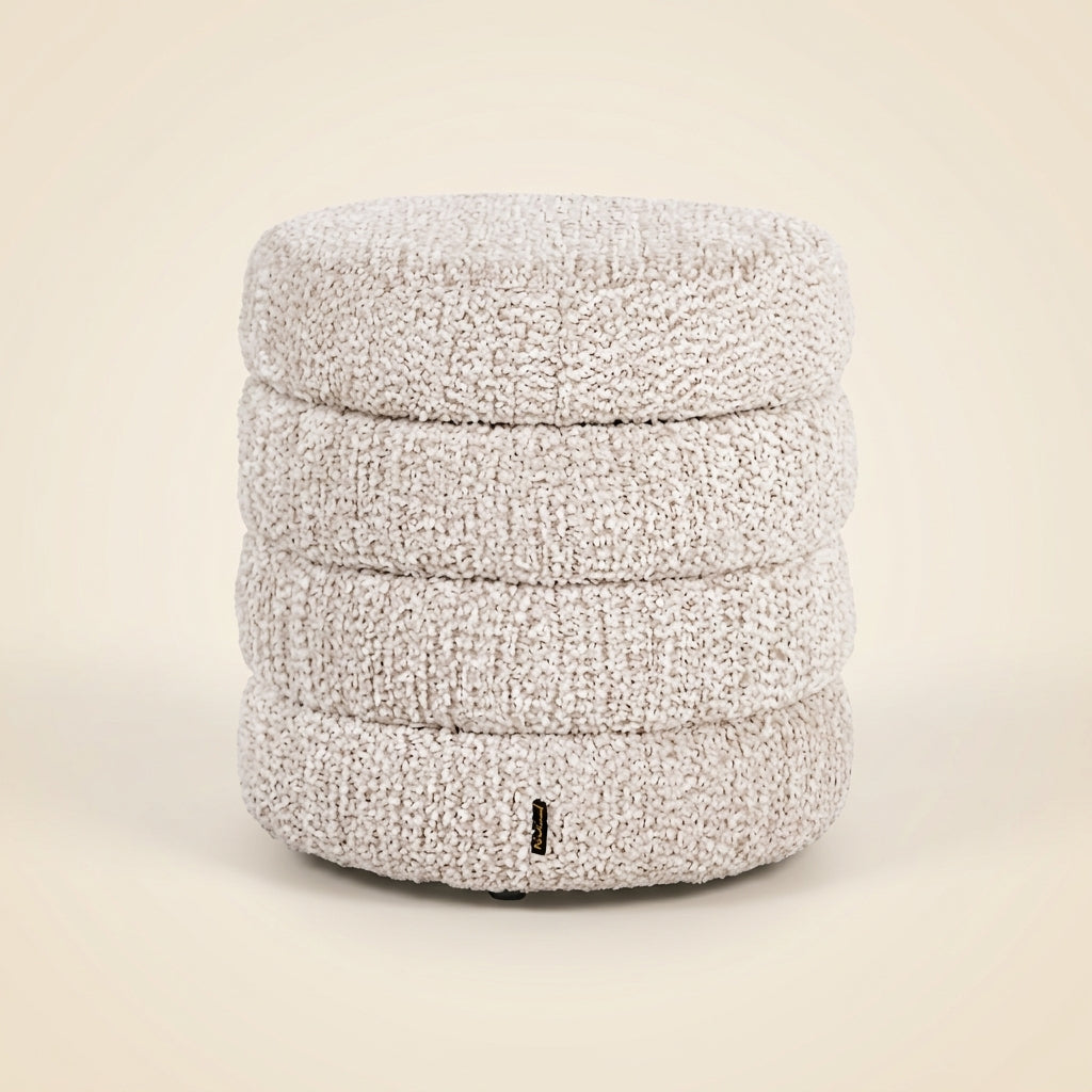 Poef & Voetenbank Adele Lovely Cream