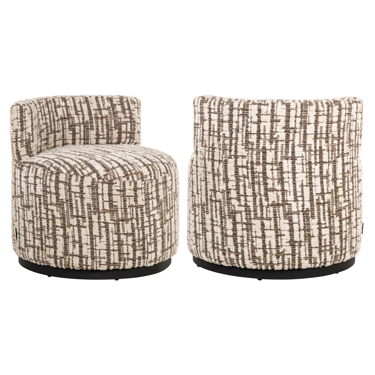 Lounge stoel Franny cream