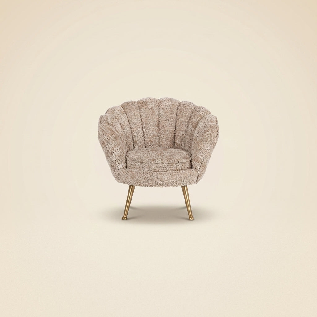 Lounge Stoel Charly Lovely Beige Kids