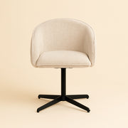 Eetkamerstoel Angelina Cream Unicorn Swivel