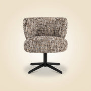 Eetkamerstoel Alexis Brown Omara Swivel