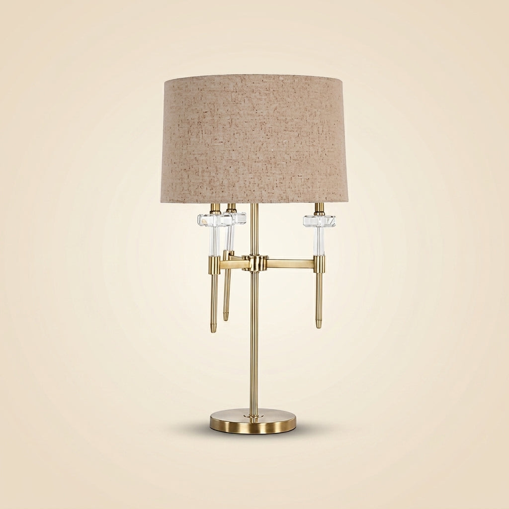 Tafellamp Josie Brushed Gold