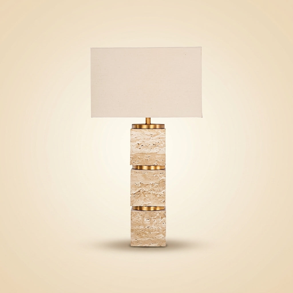 Tafellamp Jaella Beige