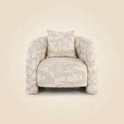 Lounge Stoel Tuscany Beige Graffic
