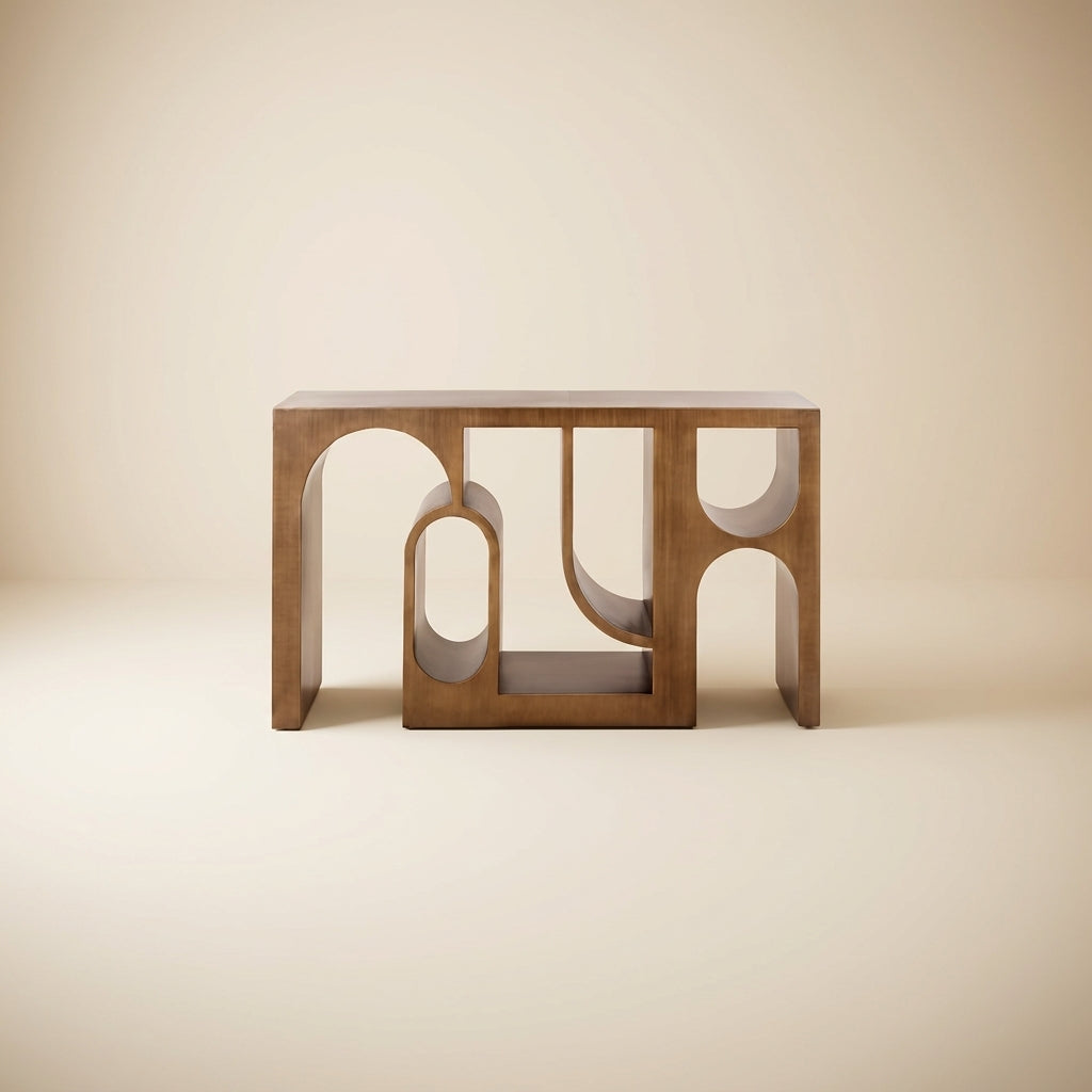 Console Alexander Jones Brushed Gold (lugano)