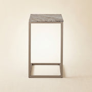 Bankbijzettafel Fairfax Clay