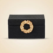 Opbergdoos Amal Black/gold Small