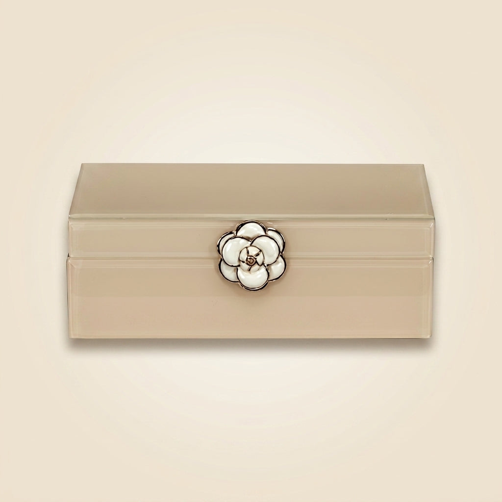 Opbergdoos Abbey Ivory Small