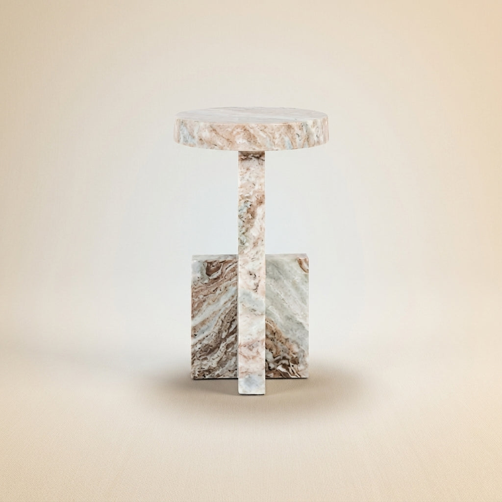 Bijzettafel Sion Blush Beige