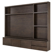 Tv-meubel Lachance Brown  3-doors 2-drawers