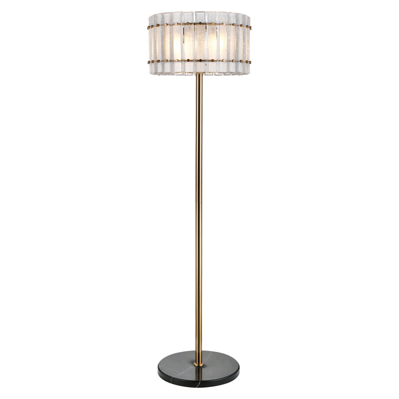 Vloerlamp Feline Brass Antique
