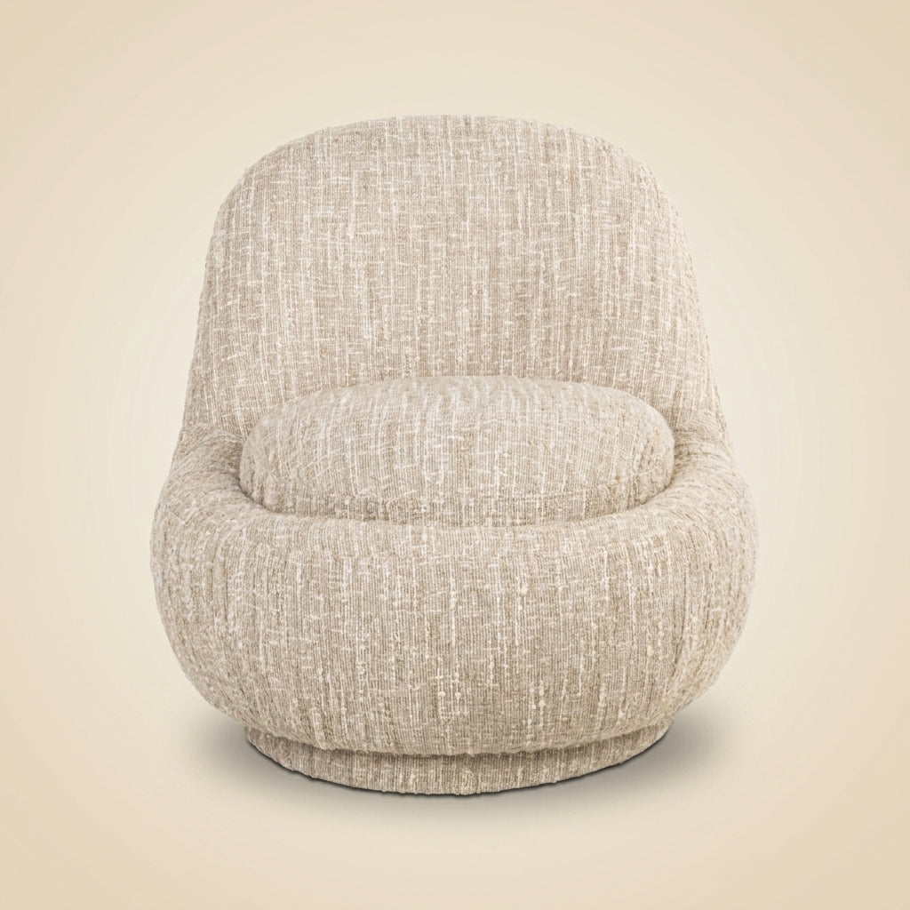 Lounge Stoel Arlanda Beige Angora