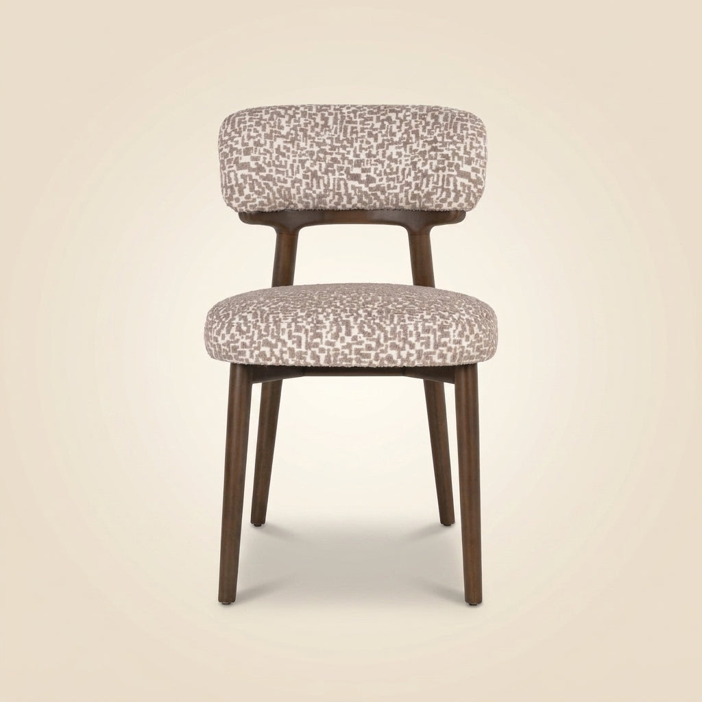 Eetkamerstoel Basker Natural Geo (set Of 2)