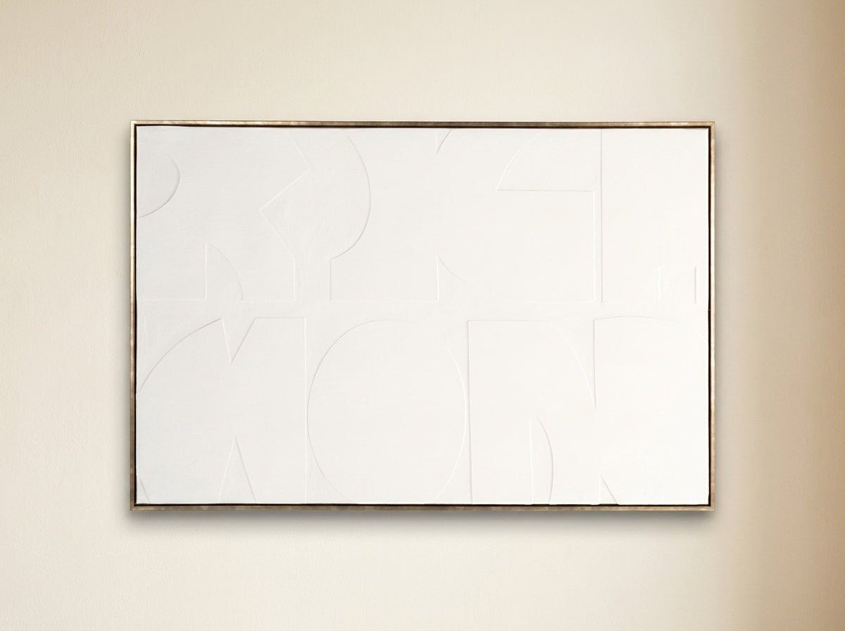 Wall Art Decadence White