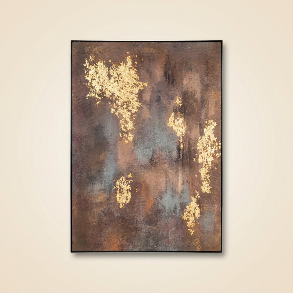 Wall Art Golden Gleam Gold
