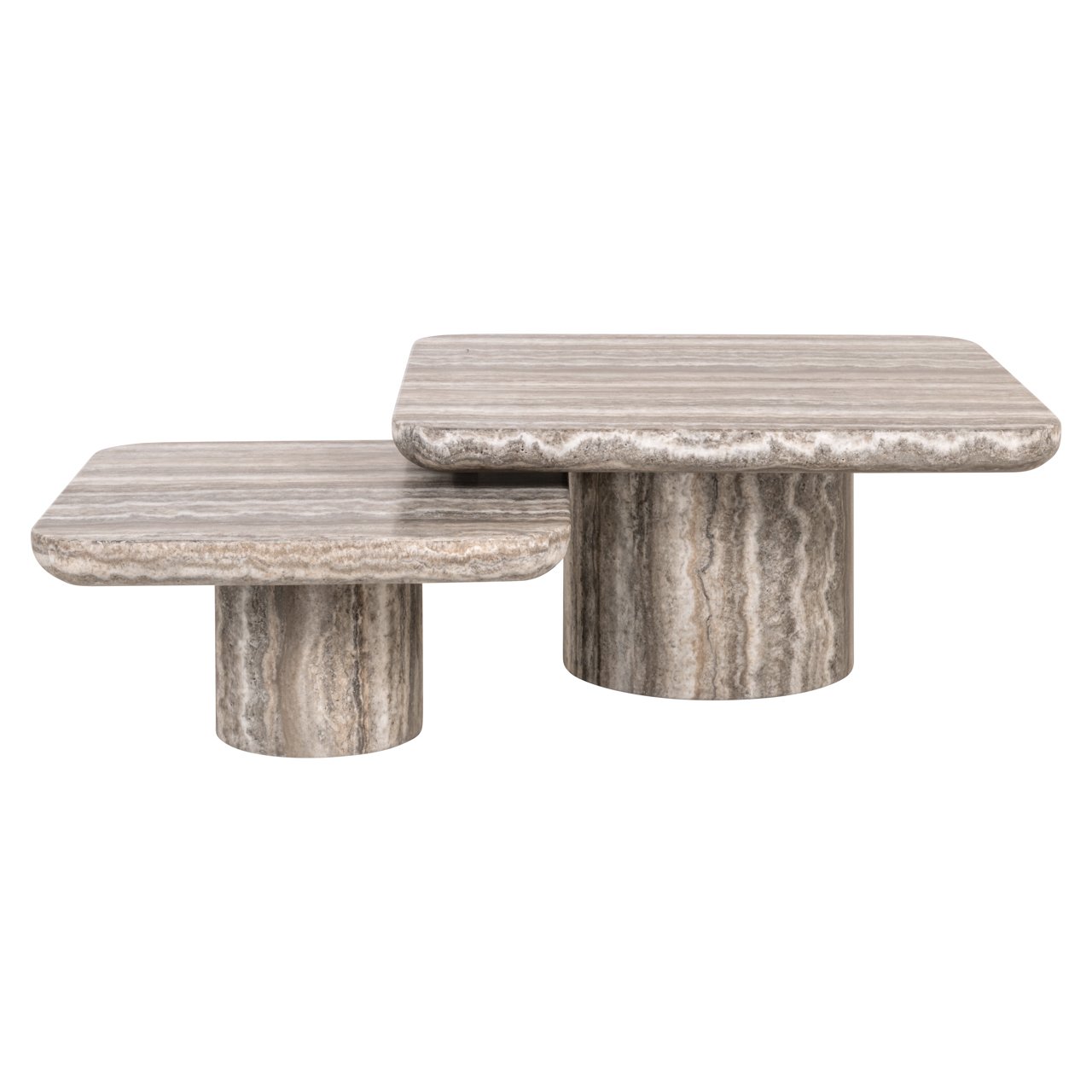 Salontafel Dulce Grey  (denizly) (set Of 2)